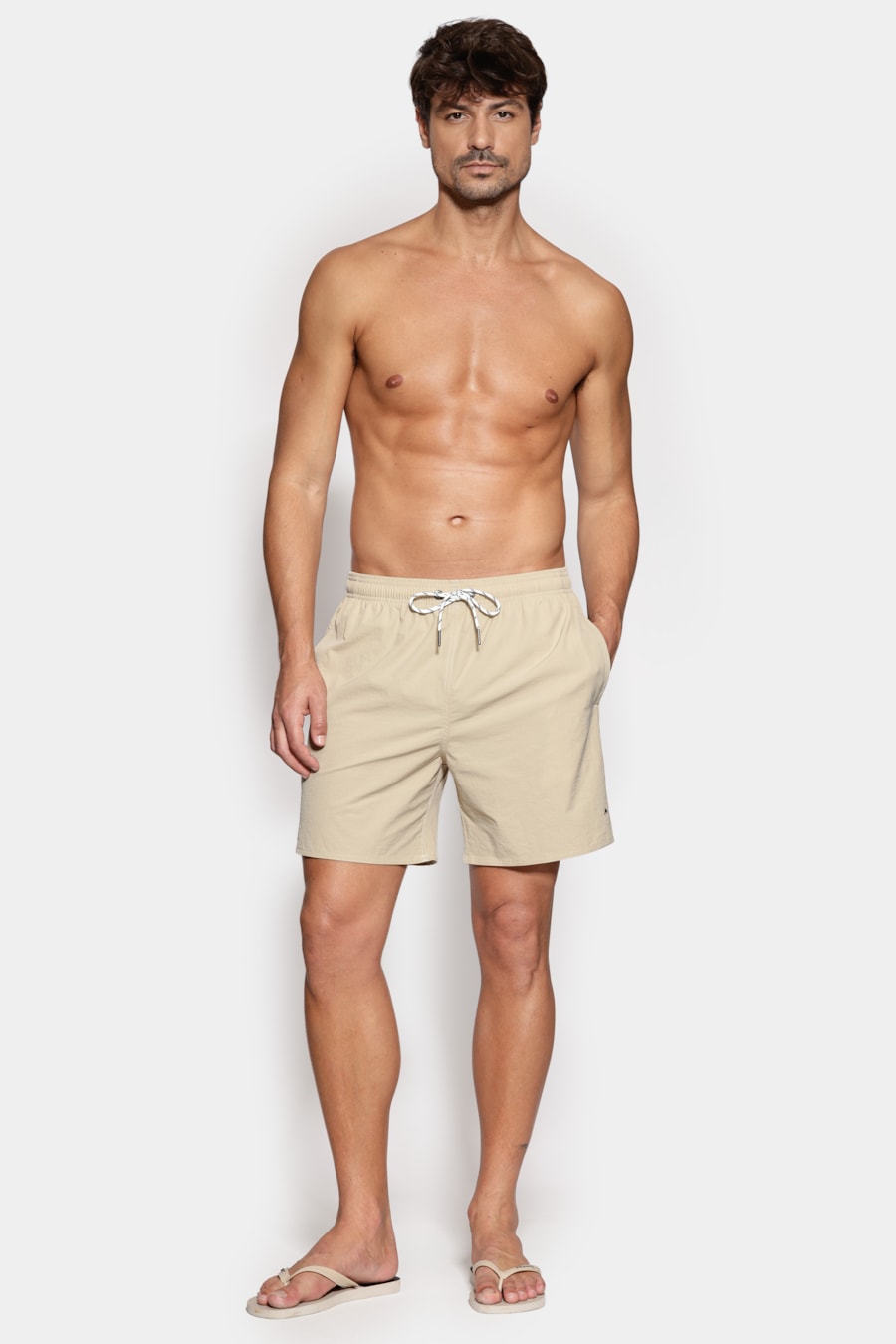 Shorts Water Repellent Caqui — foto 8 de 10