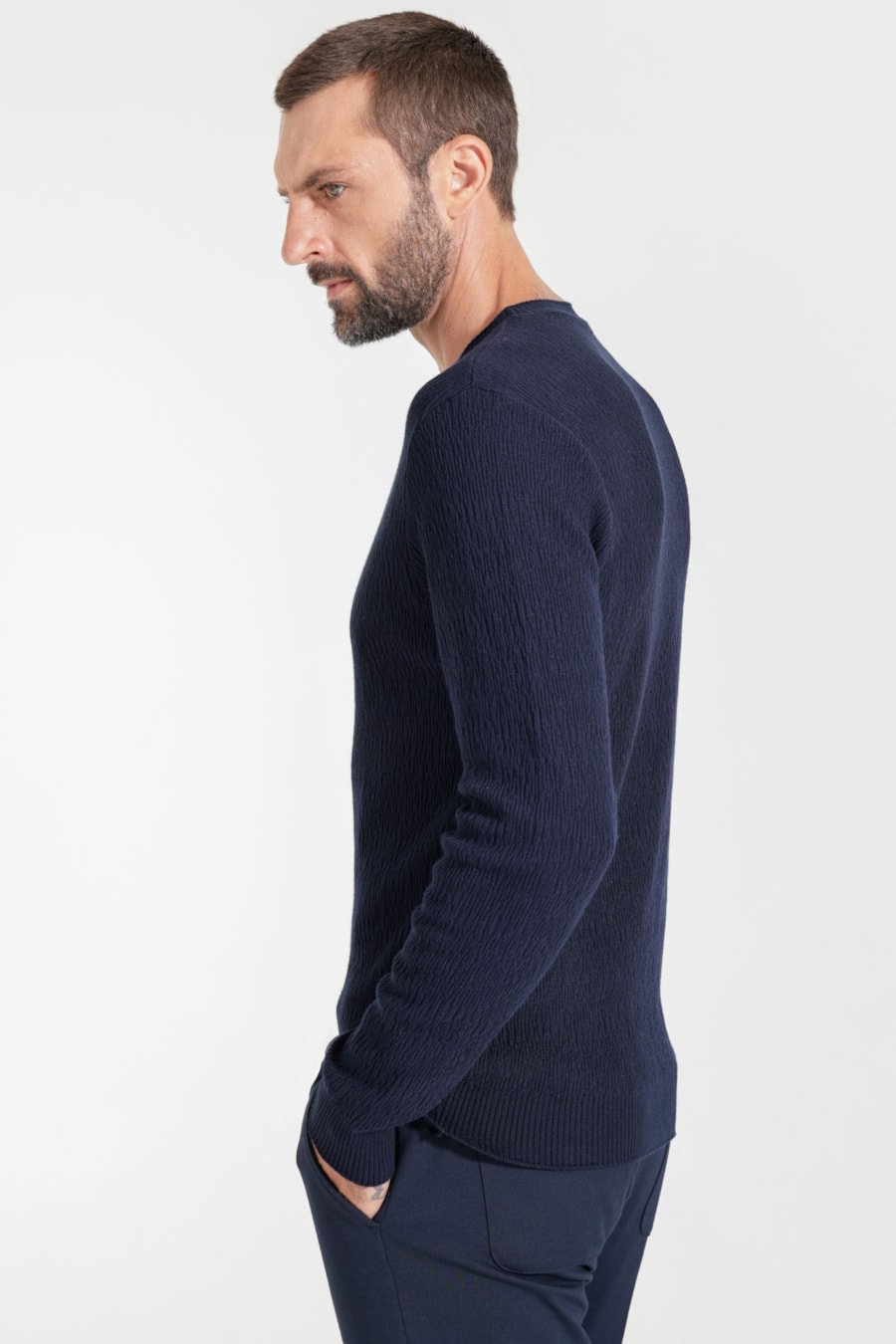 Suéter de Tricot Grafiatto Missão Impossível Marinho — foto 4 de 6