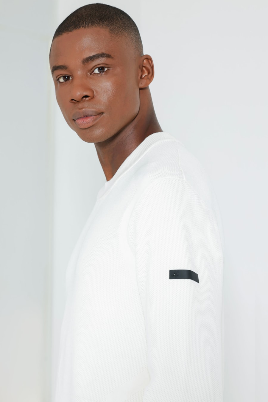 Suéter de Tricot Jacquard Off White — foto 3 de 5