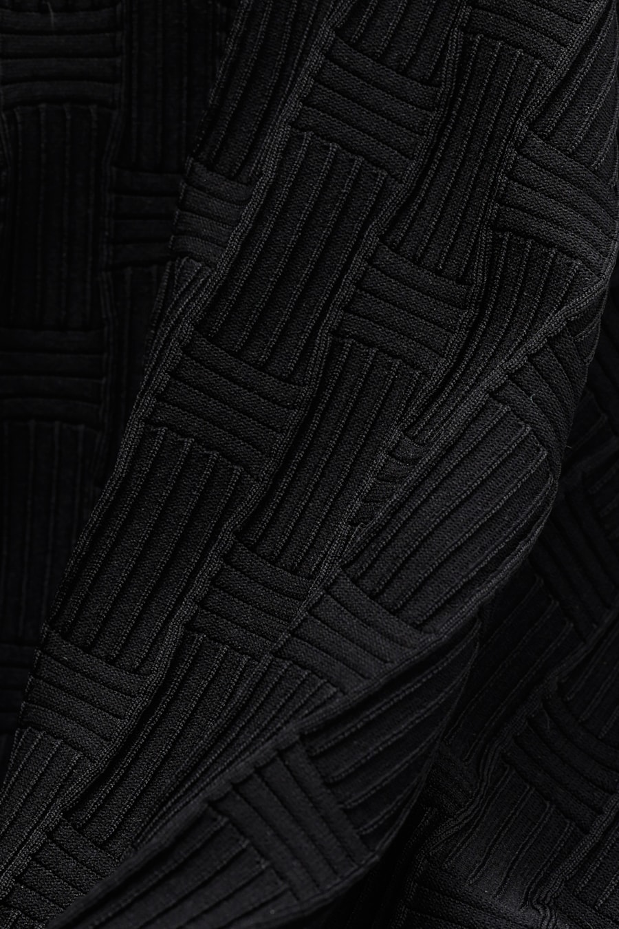 Suéter de Tricot Rayon Quadriculado Preto — foto 7 de 7