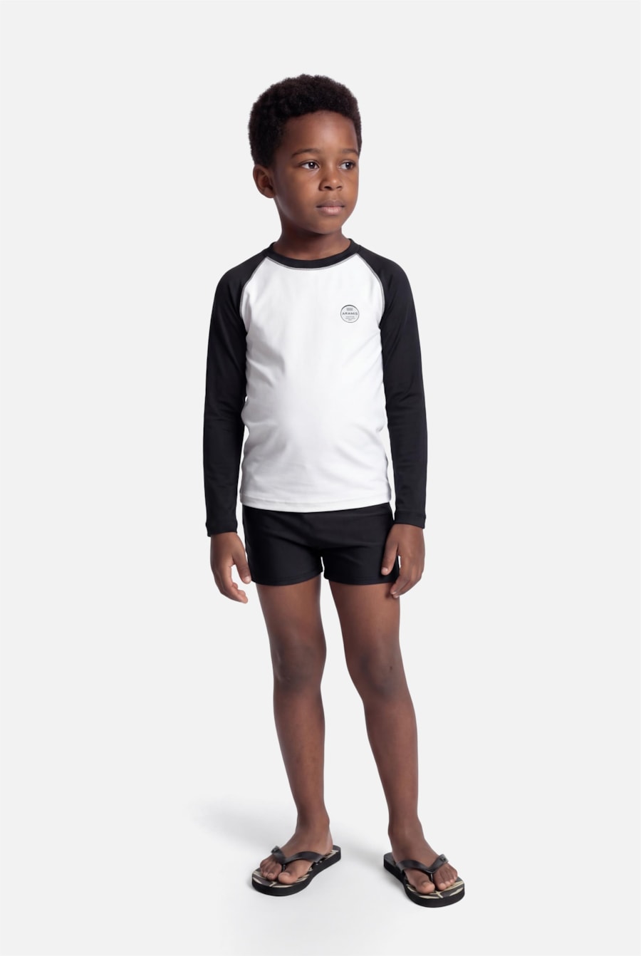 Sunga Infantil Bolso Embutido Preto — foto 2 de 4