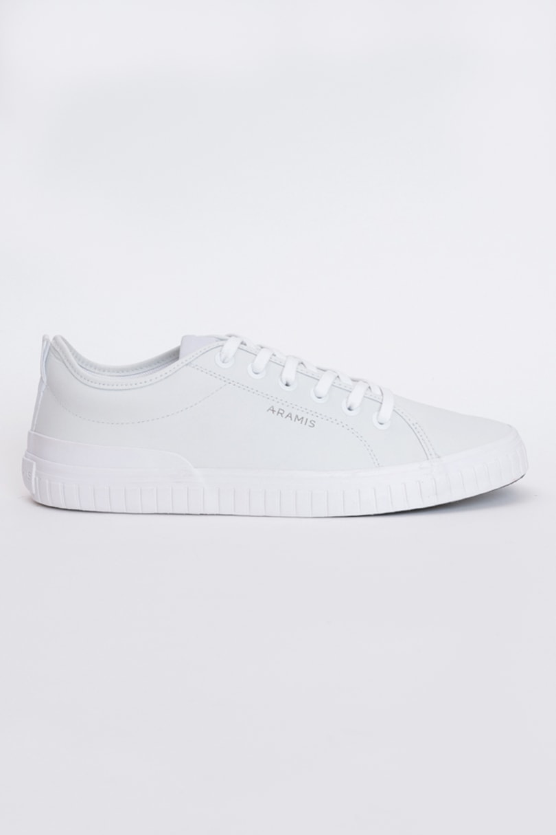 Tênis Aramis Deep Leather Branco/Branco