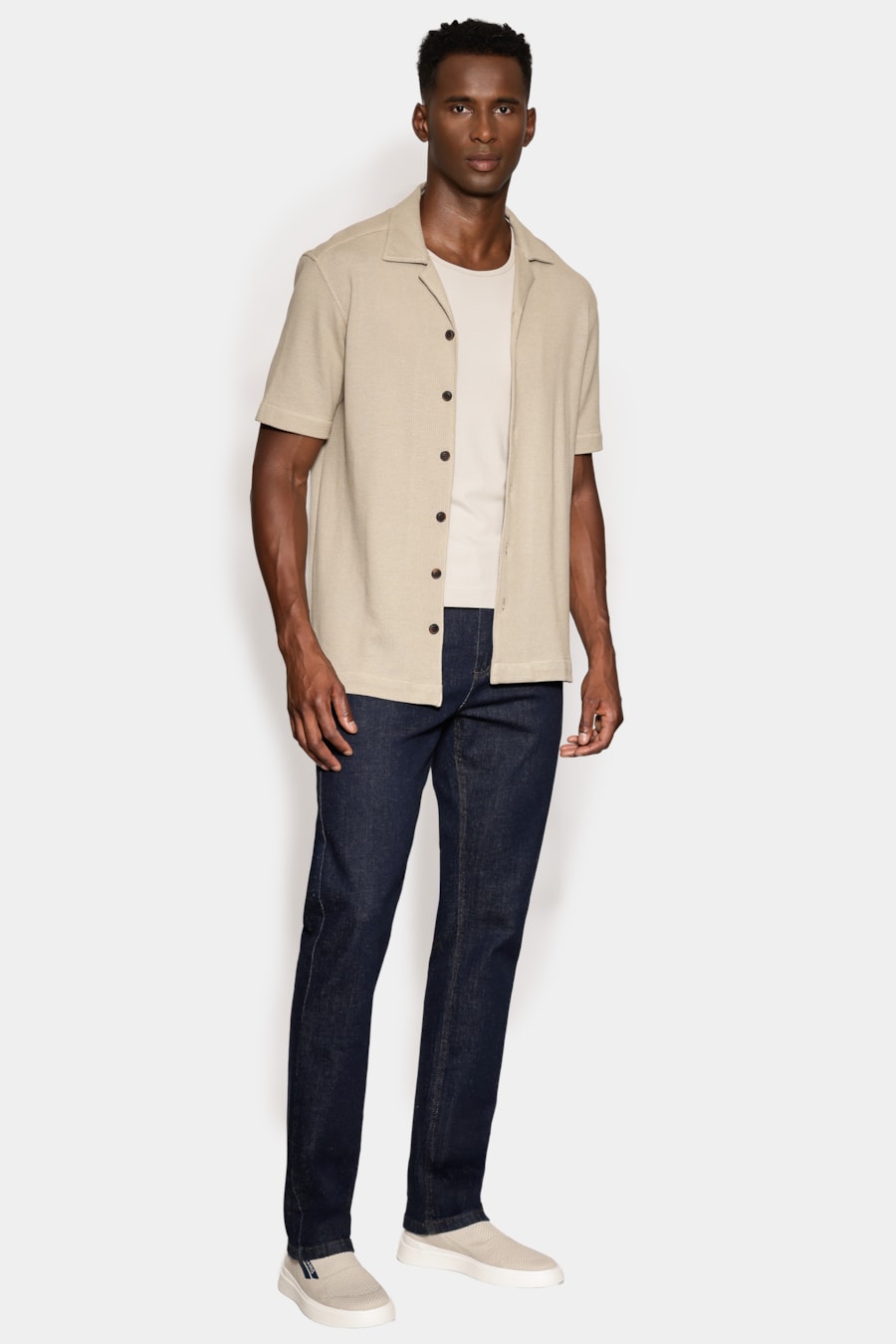 Tênis Aramis Journey Knit Off White — foto 2 de 6