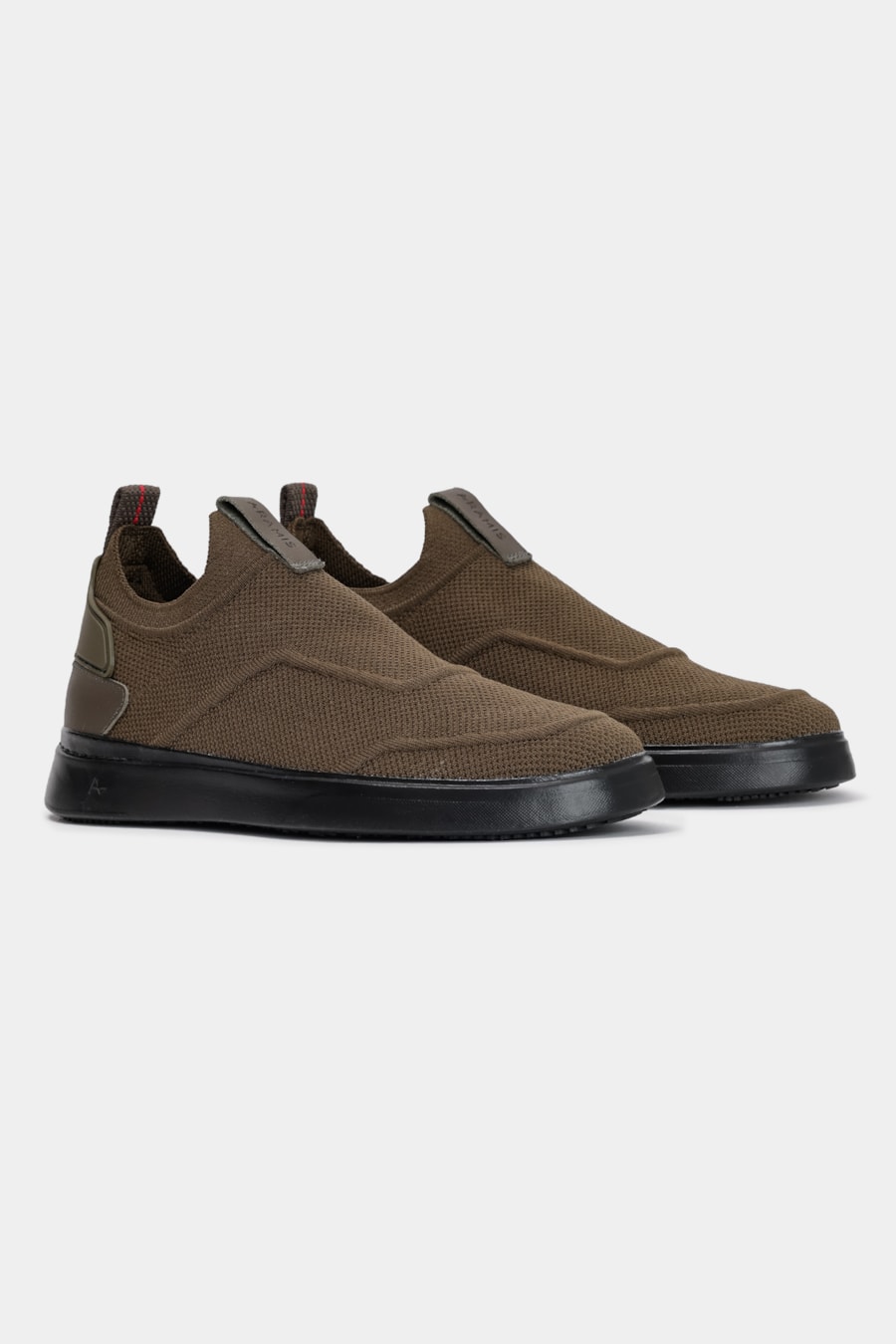 Tênis Aramis Journey Vein Knit Verde Militar Com Preto — foto 3 de 6