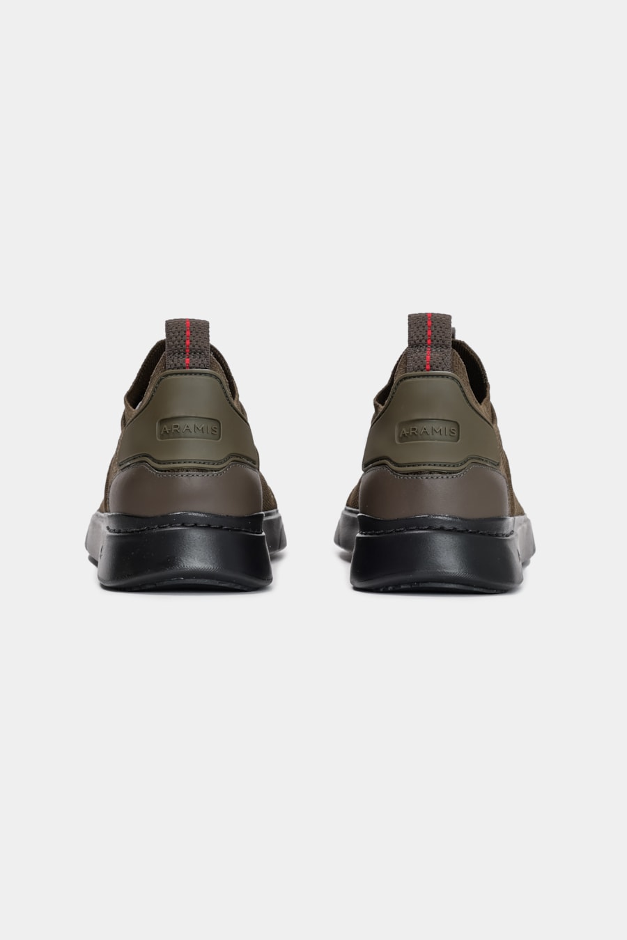 Tênis Aramis Journey Vein Knit Verde Militar Com Preto — foto 4 de 6