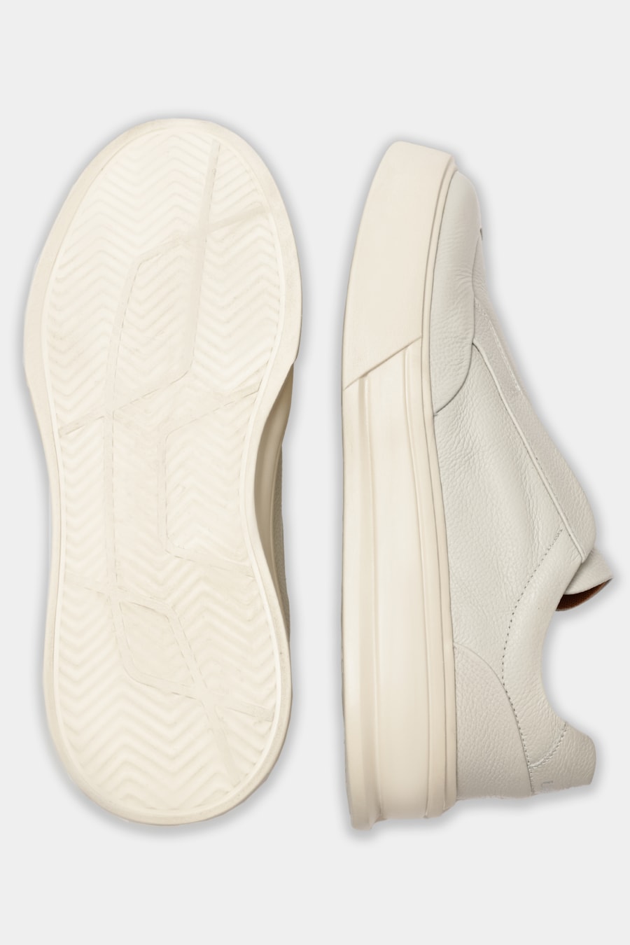 Tênis Couro Comfort Tech Off White — foto 6 de 7