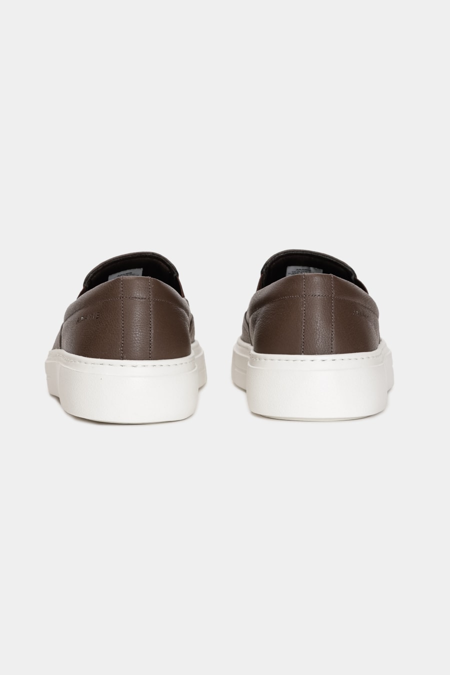 Tênis Couro Neat Slip On Cafe — foto 4 de 6