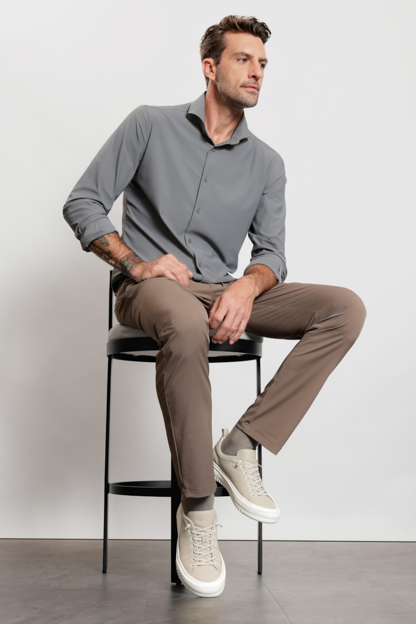 Tênis Couro Urban Flow Off White