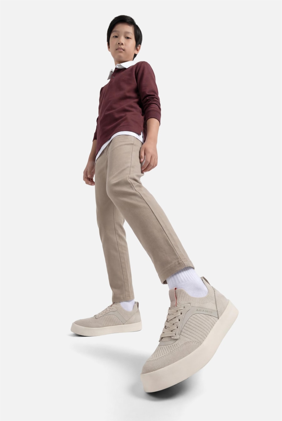 Tênis Infantil Aramis Vulcan Light Off White — foto 2 de 6