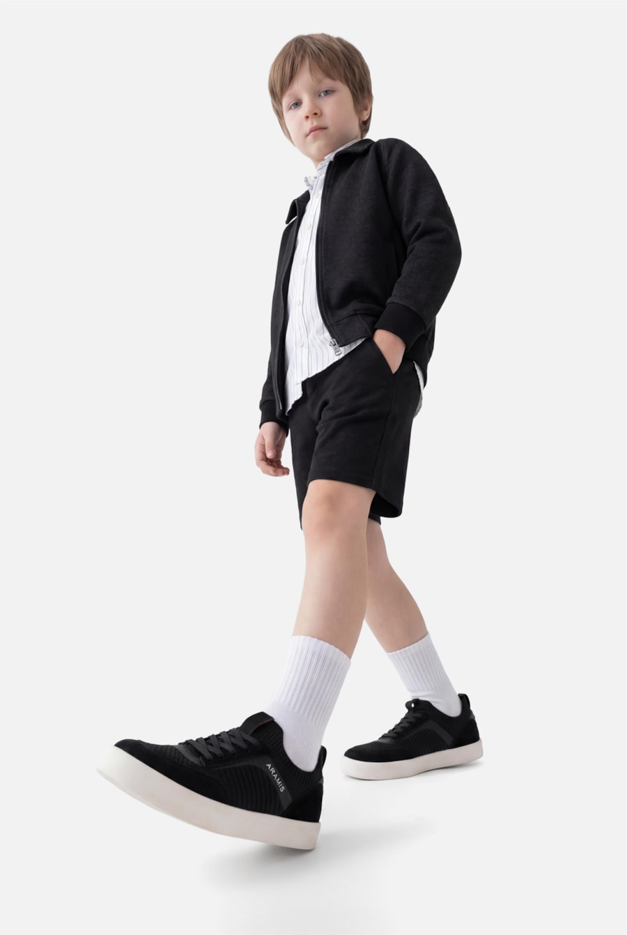 Tênis Infantil Aramis Vulcan Light Preto — foto 2 de 6