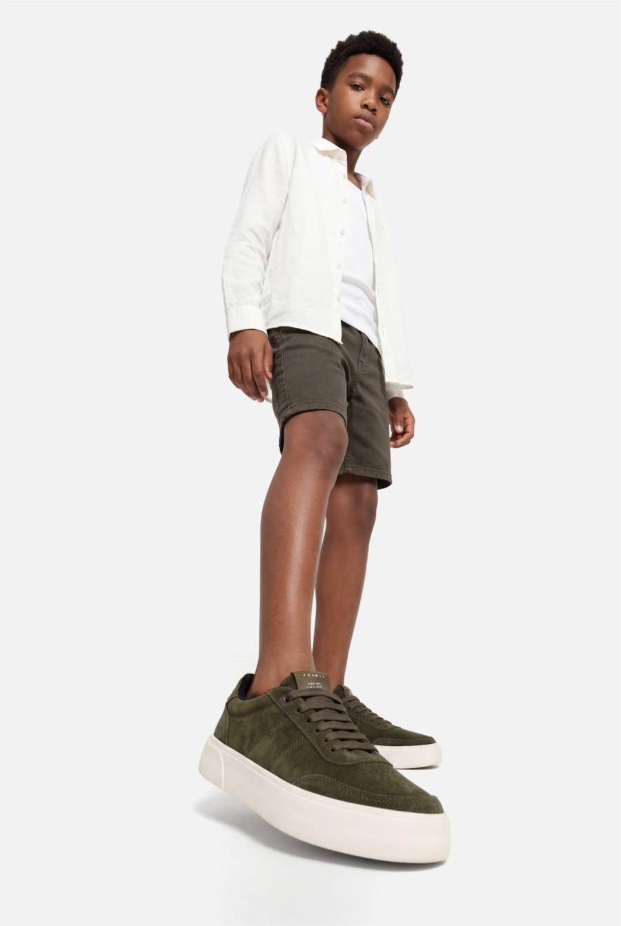 Tênis Infantil Aramis Vulcan Yard Verde Escuro — foto 2 de 6