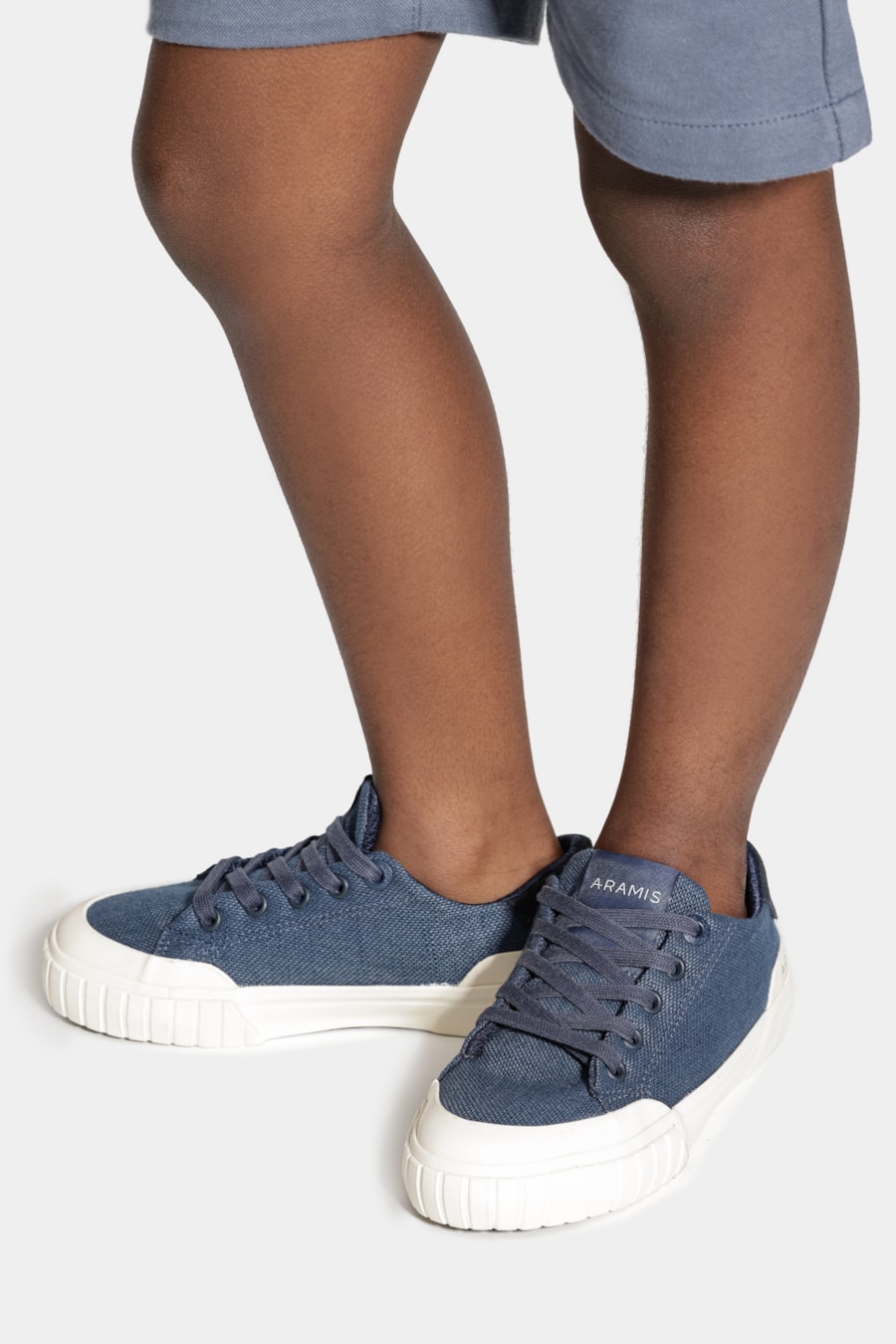 Tênis Infantil Couro Easy Carbon Azul — foto 3 de 7