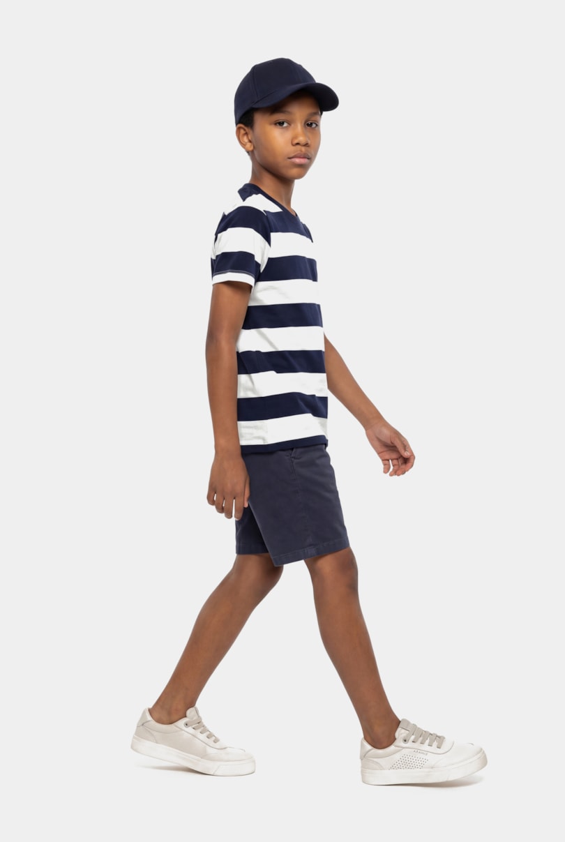 Tênis Infantil Couro Off White