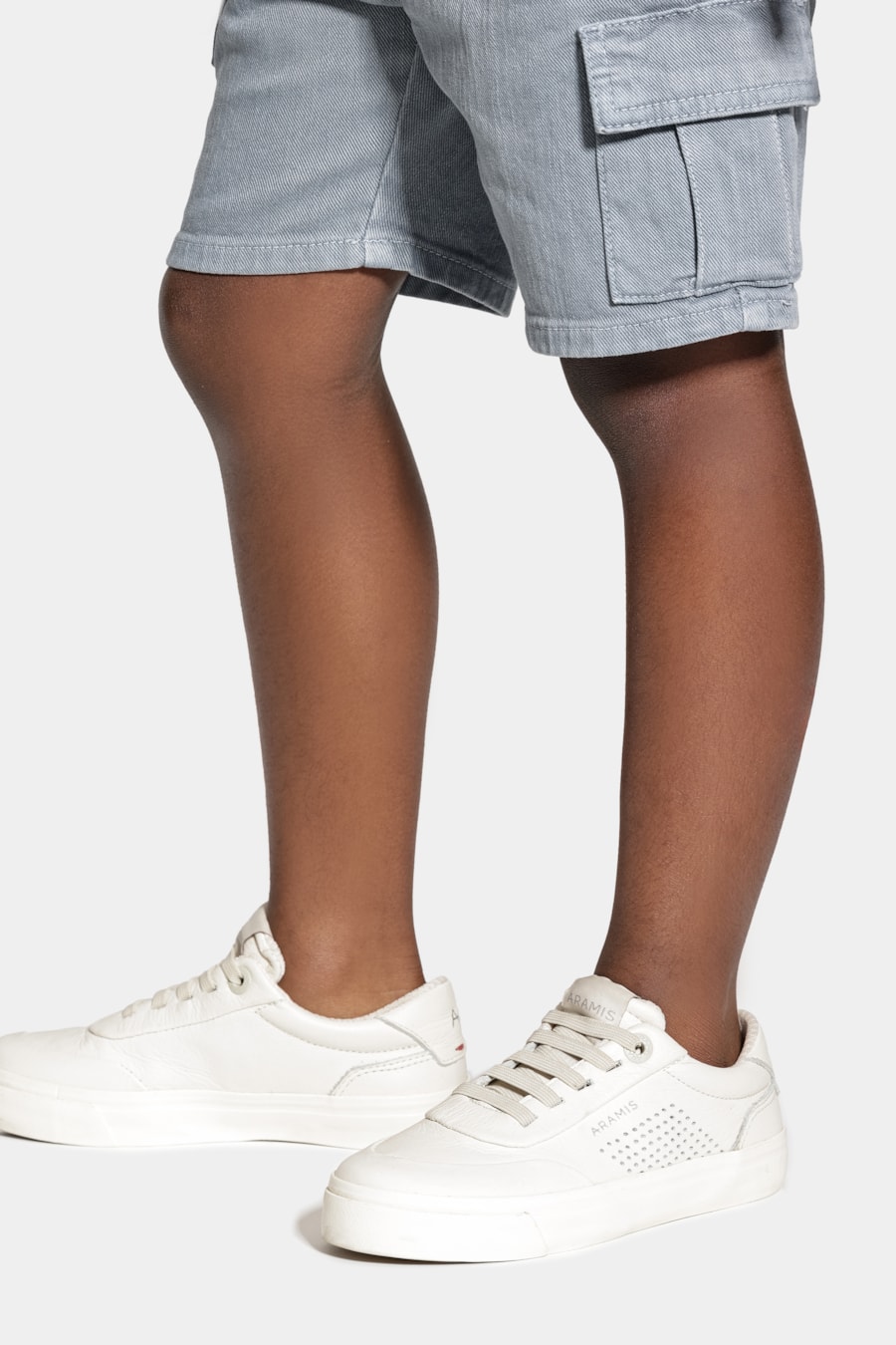 Tênis Infantil Couro Off White — foto 3 de 7