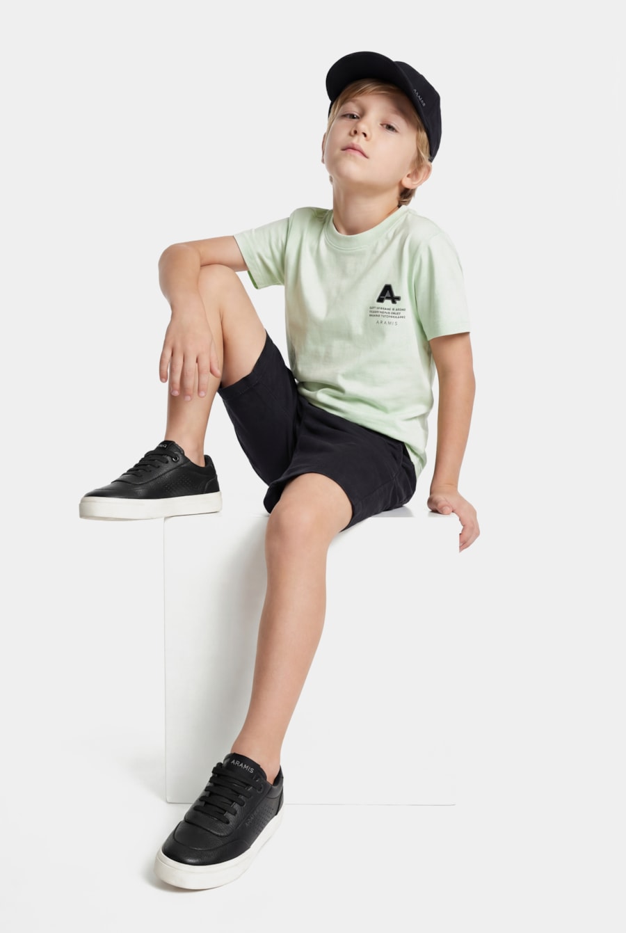 Tênis Infantil Couro Preto — foto 2 de 7