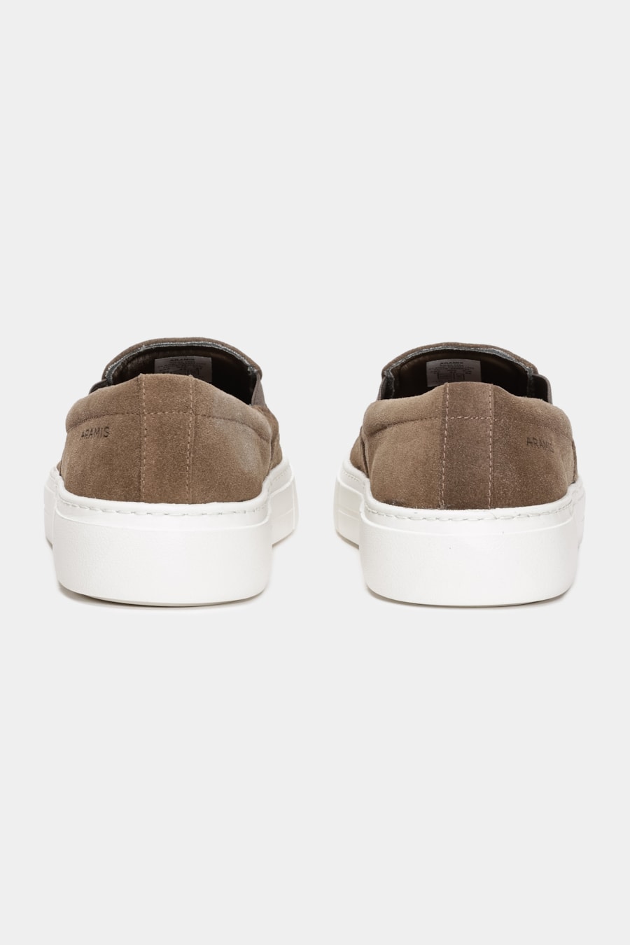 Tênis Slip On Camurça Aramis Cinza Médio — foto 4 de 6