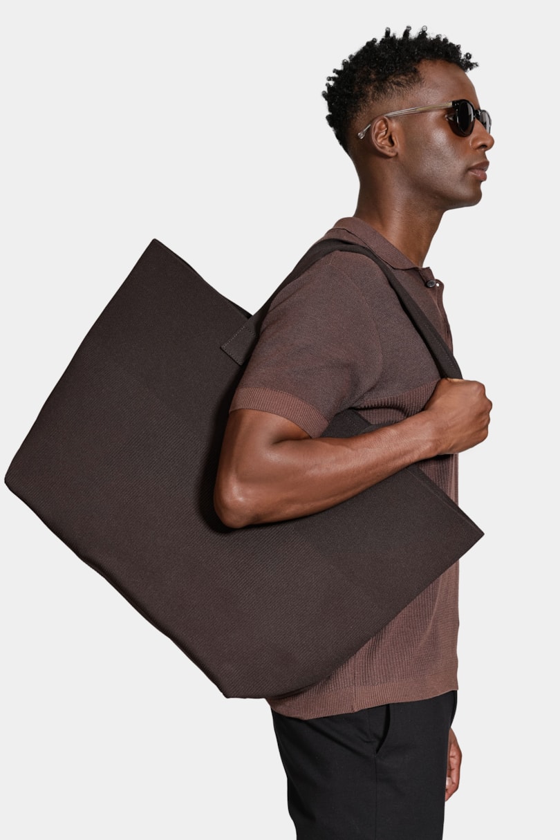 Tote Bag Aramis Knit Chocolate