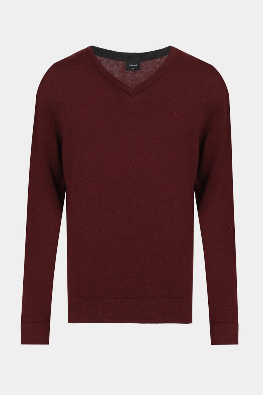 Tricot Aramis Gola v Manga Longa Bordeaux — foto 6 de 6