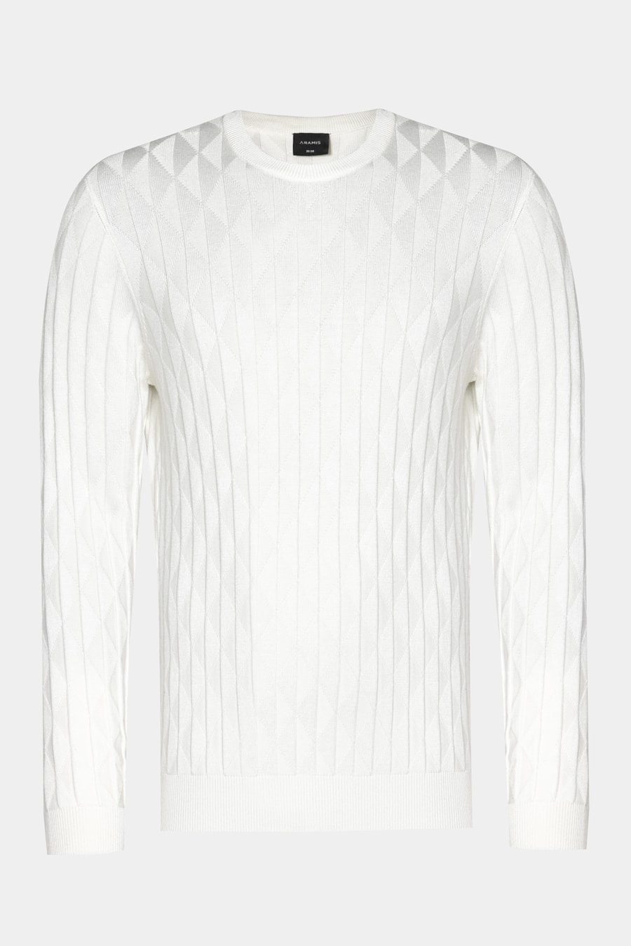 Tricot Jacquard Triangulos Off White — foto 5 de 5