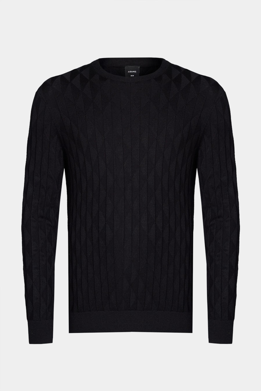 Tricot Jacquard Triangulos Preto — foto 6 de 6