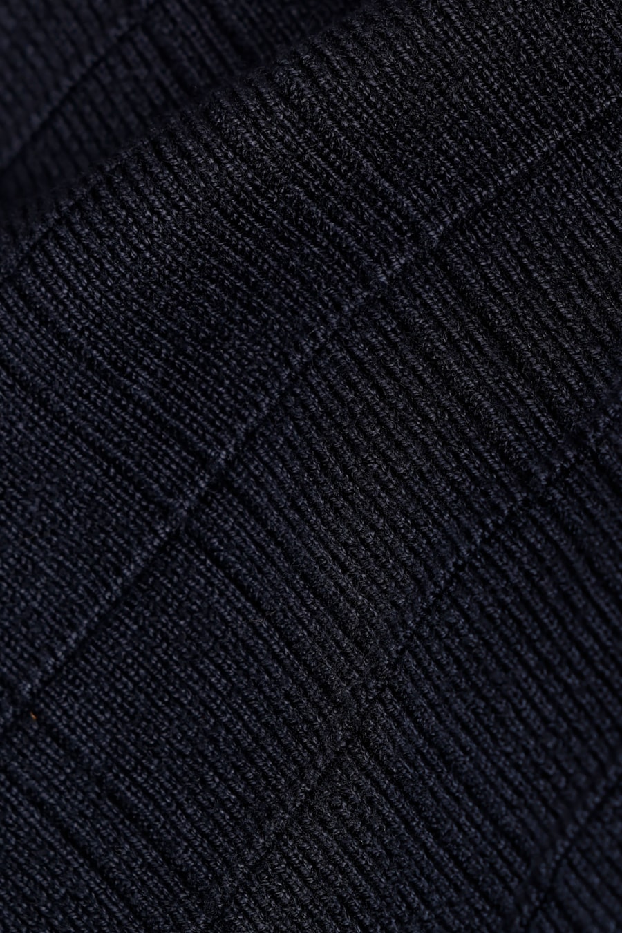 Tricot Manga Curta New Grid Marinho — foto 6 de 6