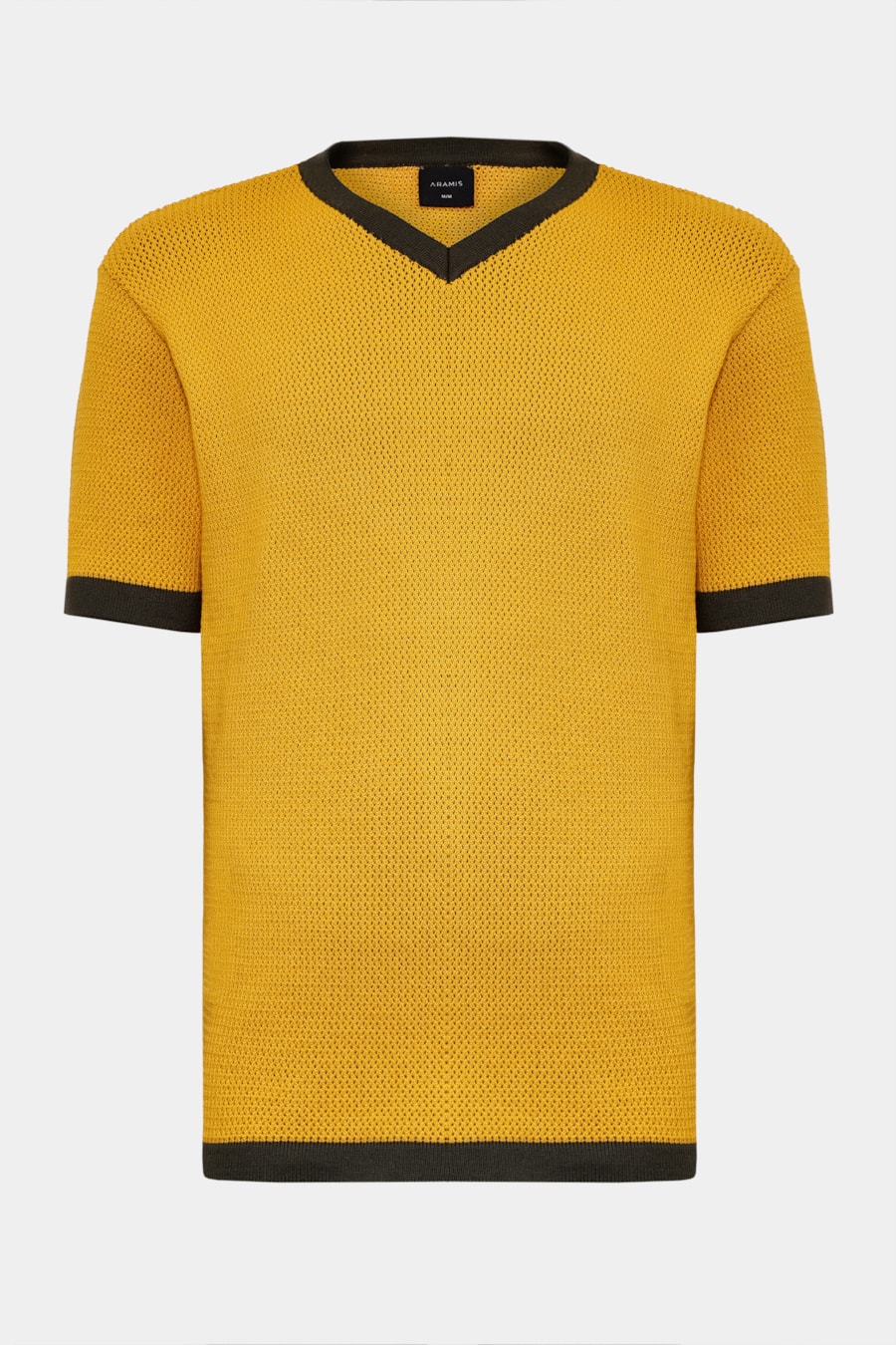 Tricot Manga Curta Vibra Amarelo — foto 4 de 5
