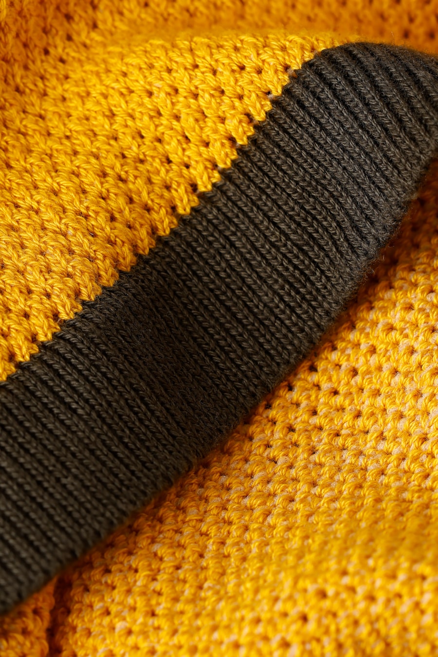 Tricot Manga Curta Vibra Amarelo — foto 5 de 5
