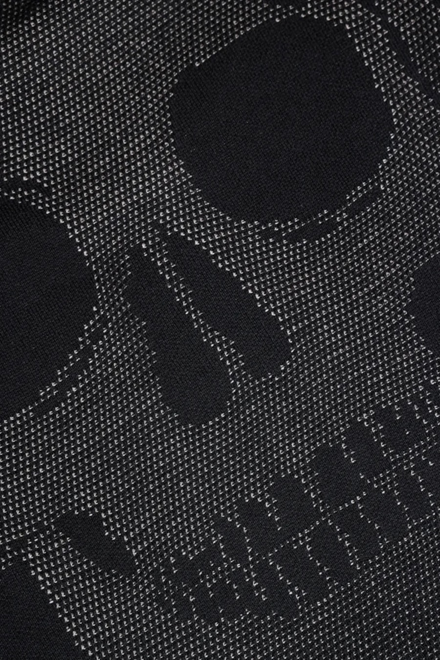 Tricot Manga Longa Caveira Herchcovitch Preto — foto 4 de 5