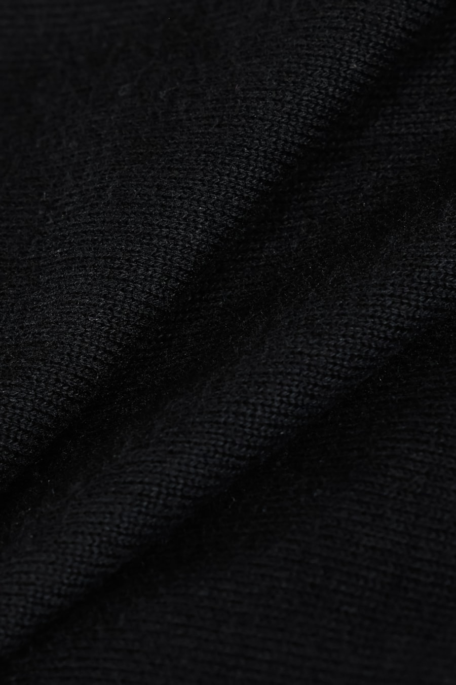 Tricot Manga Longa Gola Careca Preto — foto 5 de 6