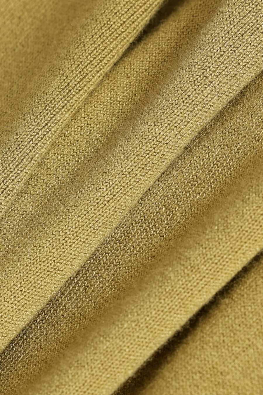 Tricot Manga Longa Gola Midi Viscose Verde Alga — foto 5 de 6