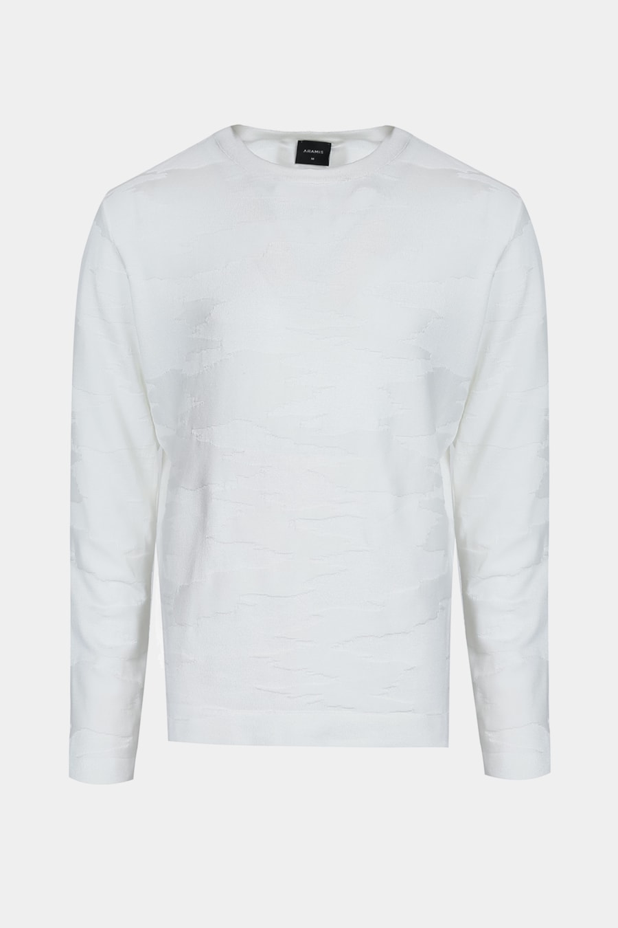 Tricot Manga Longa Jacquard Camuflado Off White — foto 6 de 6
