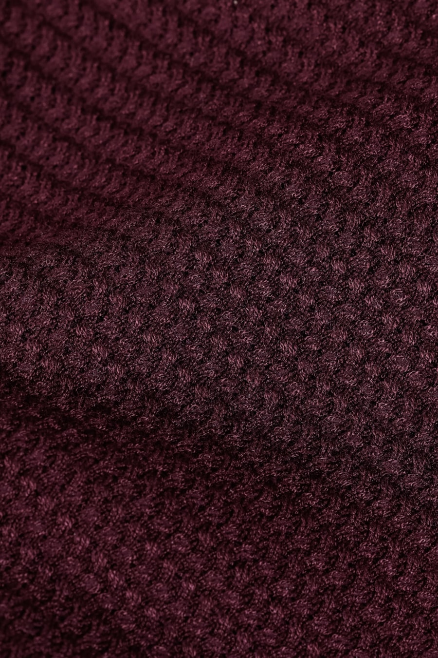 Tricot Manga Longa Viscose Jacquard Bordeaux — foto 5 de 6