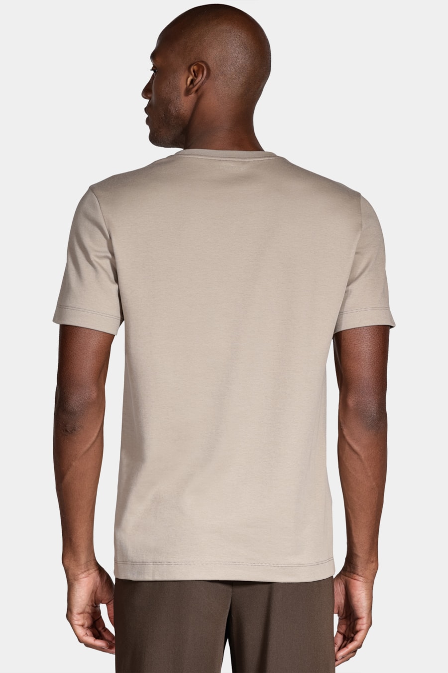 Tshirt Interlock Spandex Amendoa — foto 4 de 4